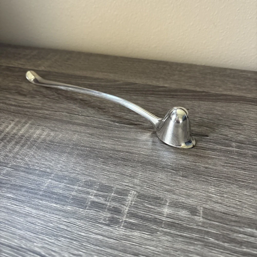 Silver Plated Bell Shaped Candle Snuffer 10
